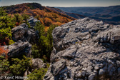 04F-03  ROCKY CREST OF NORTH FORK MOUNTAIN, WV © KENT MASON