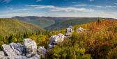 09-32 WV HIGHLAND PANORAMA FROM DOLLY SODS WILDERNESS,  © KENT MASON