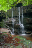 10A-19 ROMOTE WATERFALL UP LONG RUN, WV  © KENT MASON